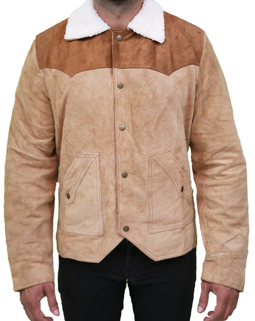 1.1_792a2e3e-c501-4397-8d26-e27c049a2fce.webp Yellowstone S03 John Dutton Genuine Men's Suede Leather Jacket - Image 1
