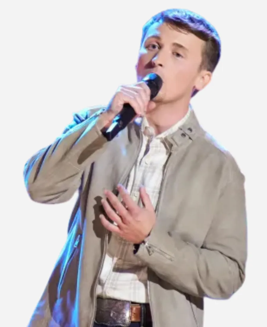 Dylan-Carter-The-Voice-S24-Grey-Suede-Jacket-1.webp Dylan Carter The Voice S24 Grey Suede Jacket - Image 1