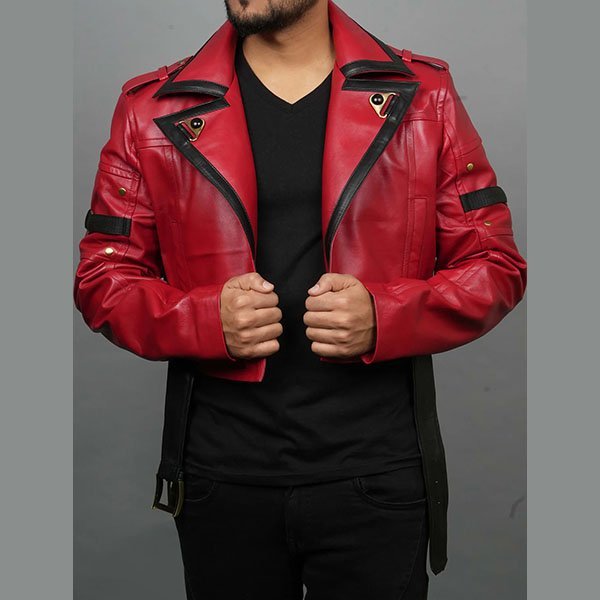 Handmade-_Guilty-Gear_-Strive-_Sol-Badguy-Inspired-Red-and-Black-Leather-Jacket-min_1_1500x1500.jpg Handmade Guilty Gear Strive Inspired Cosplay Leather Jacket | Sol Badguy Costume Jacket - Image 1