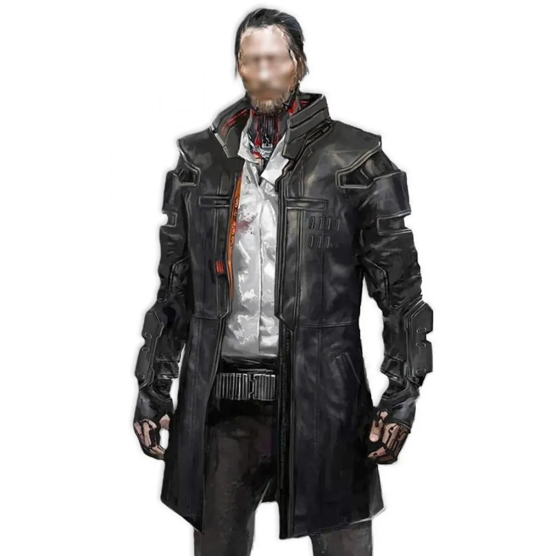 Leather-Cyberpunk-2077-Game-Goro-Takemura-Coat-1100x1100-1.webp Cyberpunk 2077 Game Goro Takemura Coat - Image 1