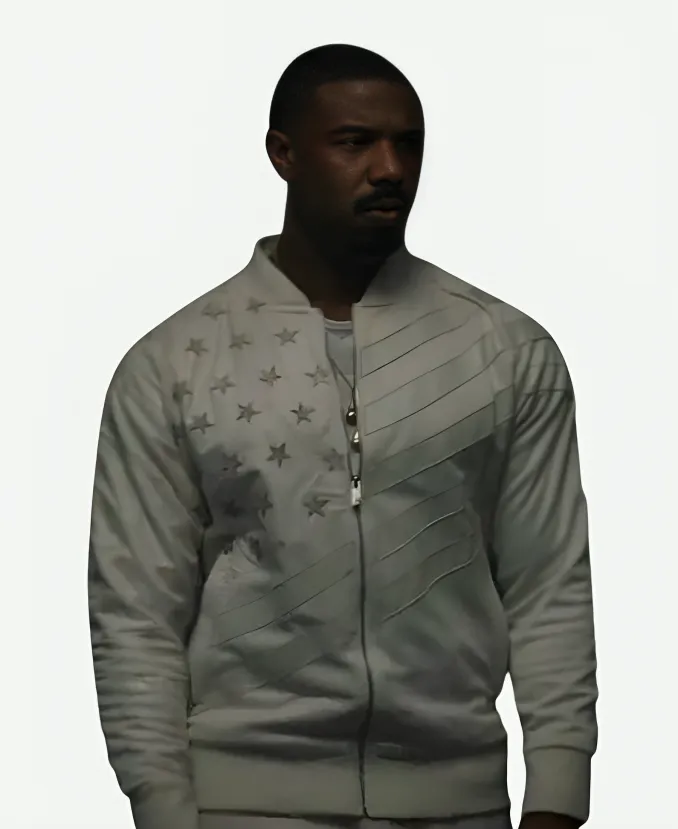 Michael-B.-Jordan-Creed-III-White-Jacket.webp Michael B. Jordan Creed III White Jacket - Image 1