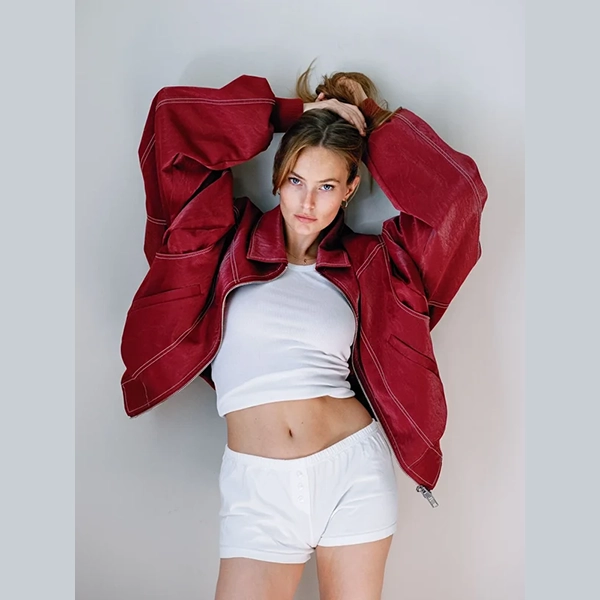 the-room-red-leather-oversized-jacket.webp The Room Antwerp Red Jacket - Image 1